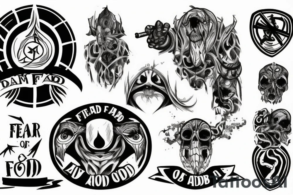 Fear god tattoo idea