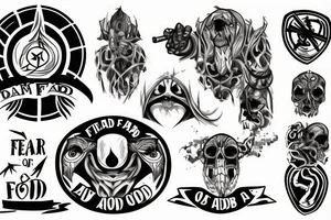 Fear god tattoo idea