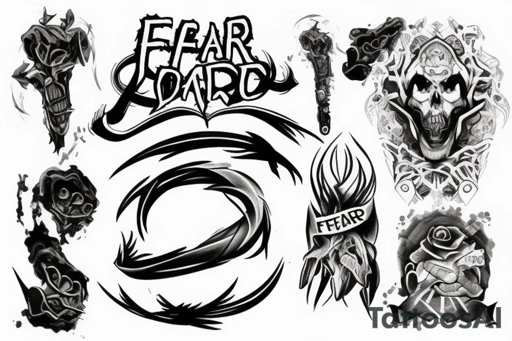 Fear god tattoo idea