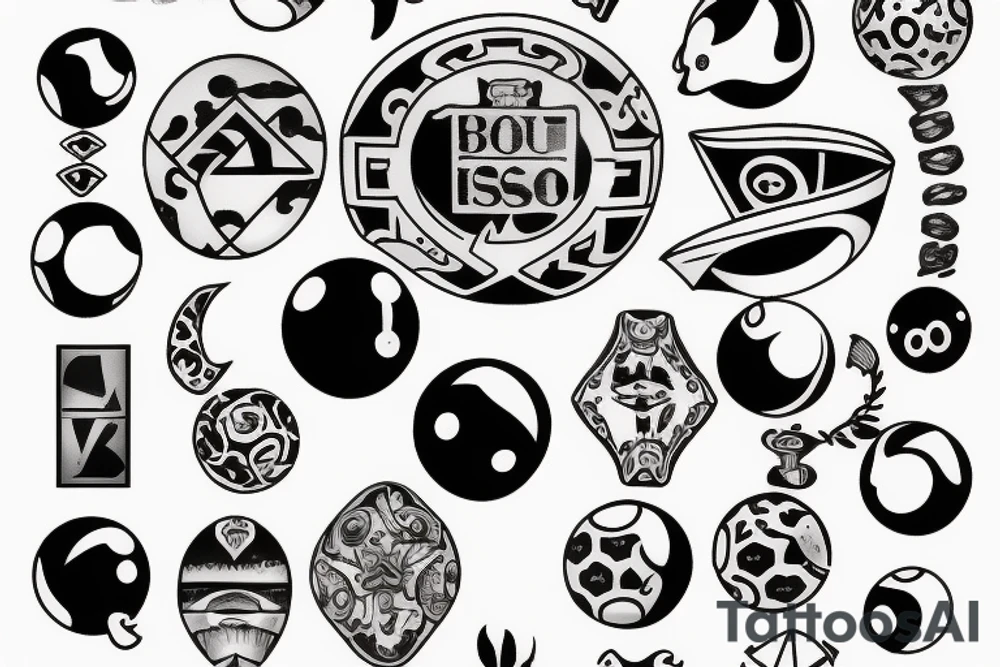 8 ball tattoo tattoo idea