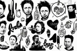 zach braff tattoo idea