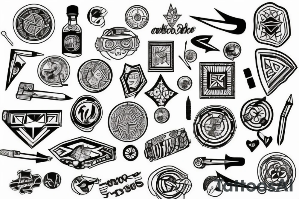 scrubs tattoo idea