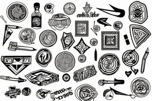 scrubs tattoo idea