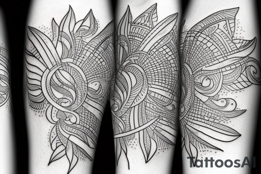 Tattoo to make forearm look huge tattoo idea