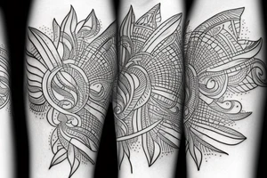 Tattoo to make forearm look huge tattoo idea