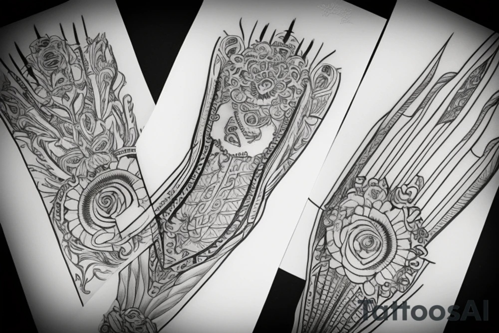 Tattoo to make forearm look huge tattoo idea