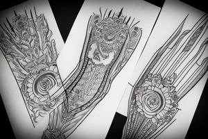Tattoo to make forearm look huge tattoo idea