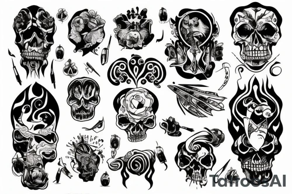 Hellter skelter tattoo idea