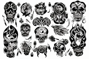 Hellter skelter tattoo idea