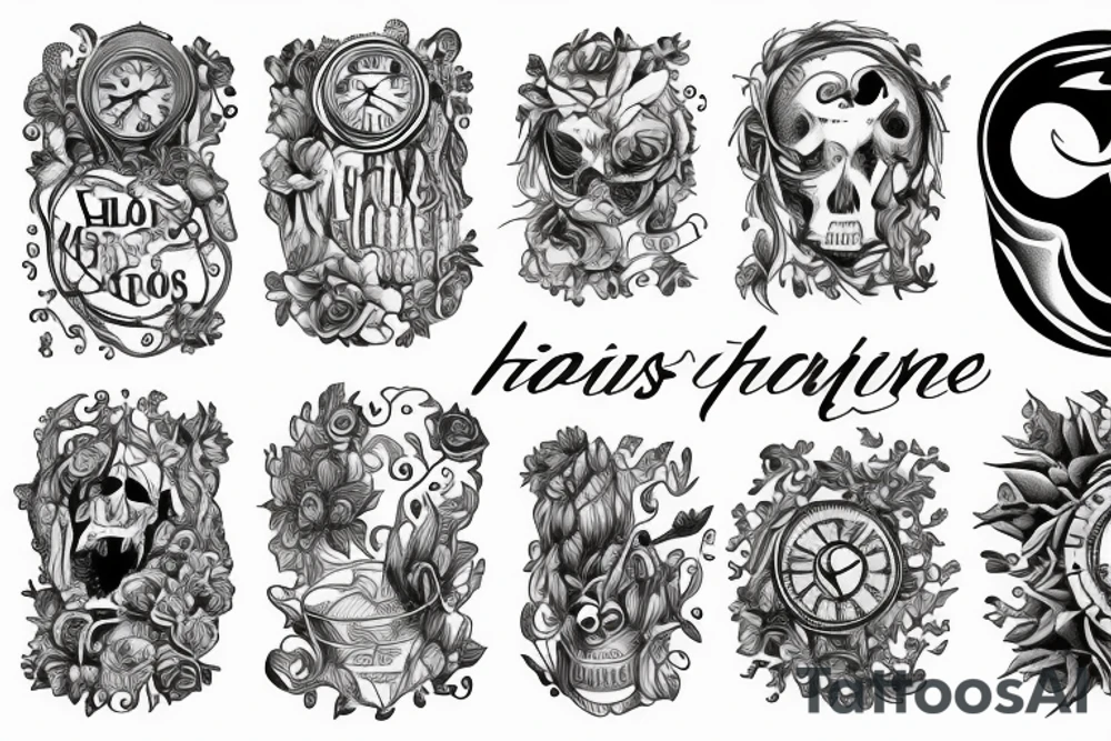 time heals tattoo idea