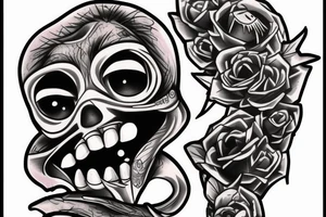 Undead Duck tattoo idea
