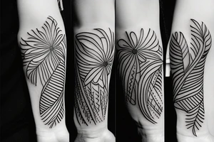 Lilly flower tattoo idea