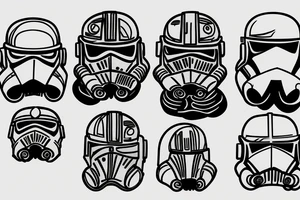 Clone Trooper Helmet tattoo idea