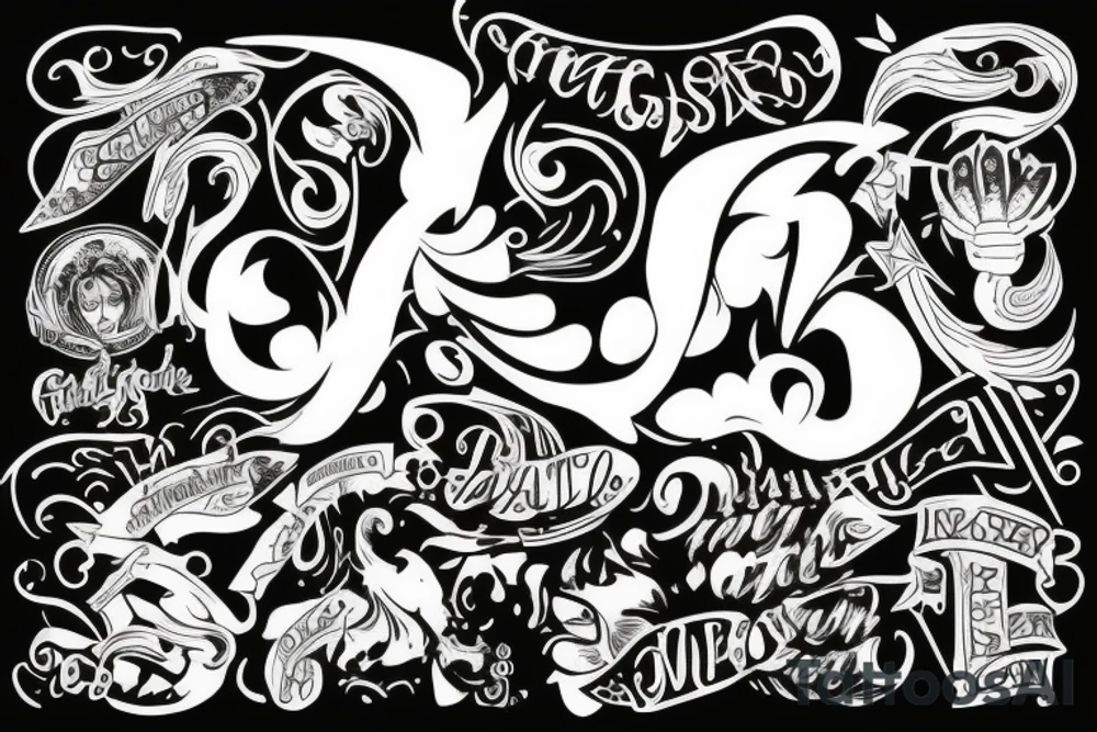 The name Zoe tattoo idea