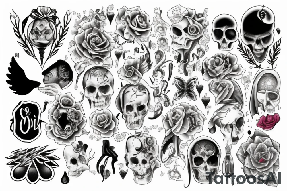 grief tattoo idea