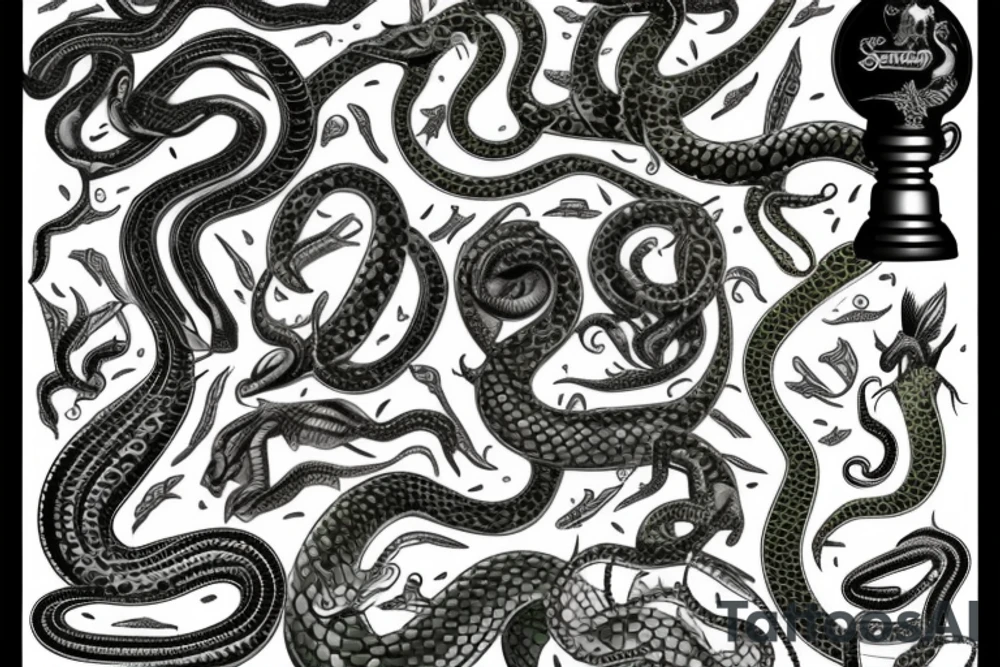 la copa libertadores rodeada de serpentinas y sostenida por marcelo gallardo tattoo idea