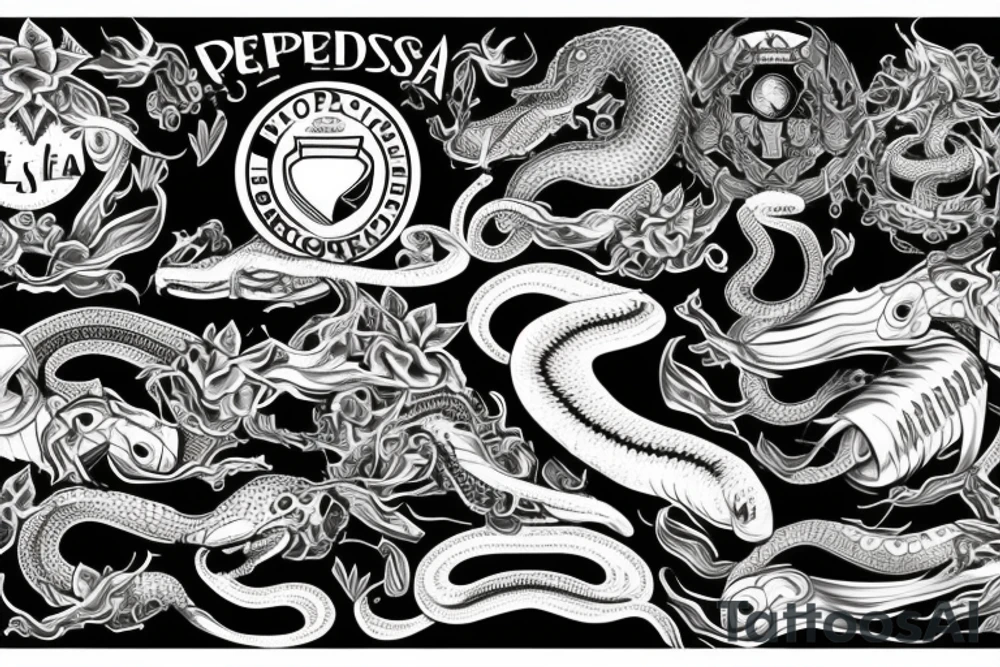 la copa libertadores rodeada de serpentinas y sostenida por marcelo gallardo tattoo idea