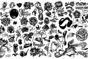 Unimaginable; difficult or impossible to imagine or comprehend. tattoo idea
