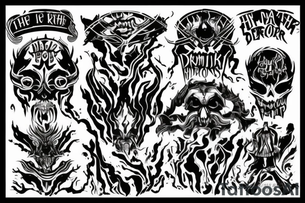 In the darkest hour, when the demons come, call on me brother and we will fight them together. tattoo idea