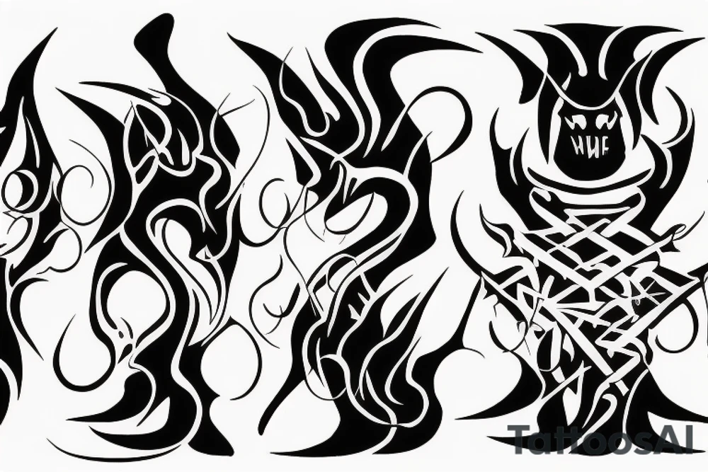In the darkest hour, when the demons come, call on me brother and we will fight them together. tattoo idea