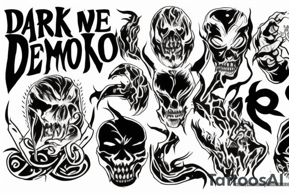 In the darkest hour, when the demons come, call on me brother and we will fight them together. tattoo idea
