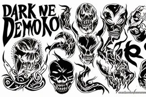 In the darkest hour, when the demons come, call on me brother and we will fight them together. tattoo idea