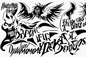 In the darkest hour, when the demons come, call on me brother and we will fight them together. tattoo idea