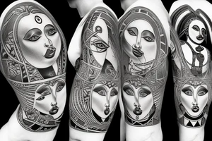 Fat women tattoo idea