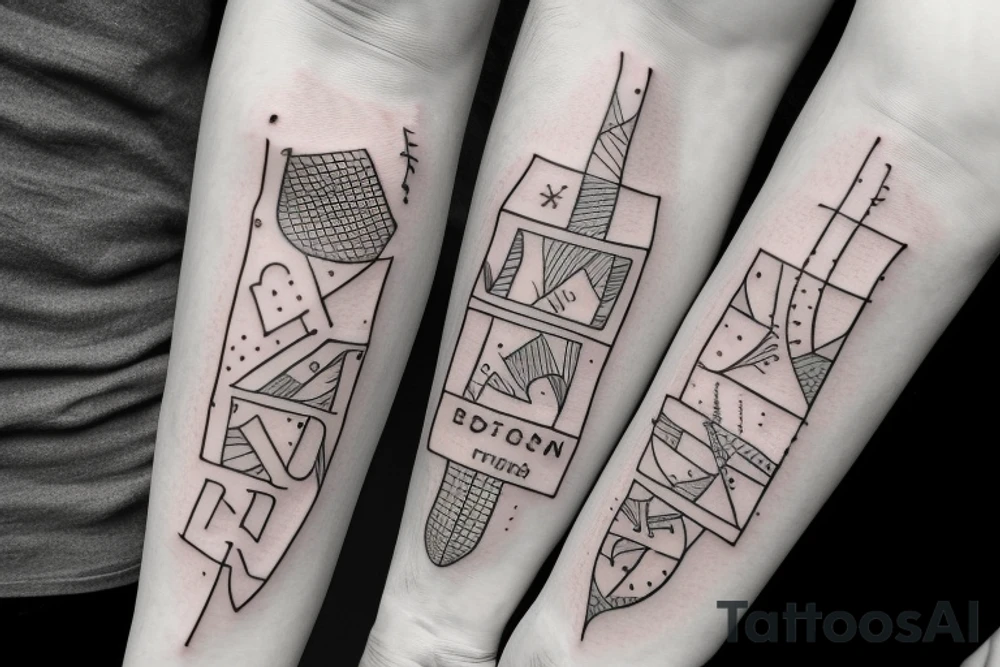 numbers tattoo idea