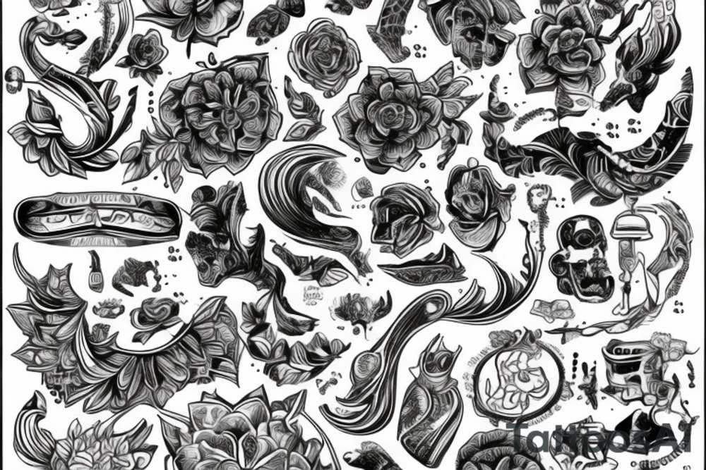 Лев с двумя головами tattoo idea