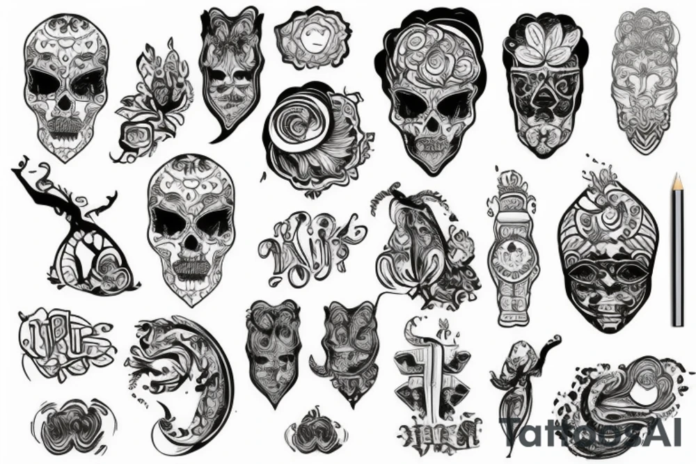 Лев с двумя головами tattoo idea