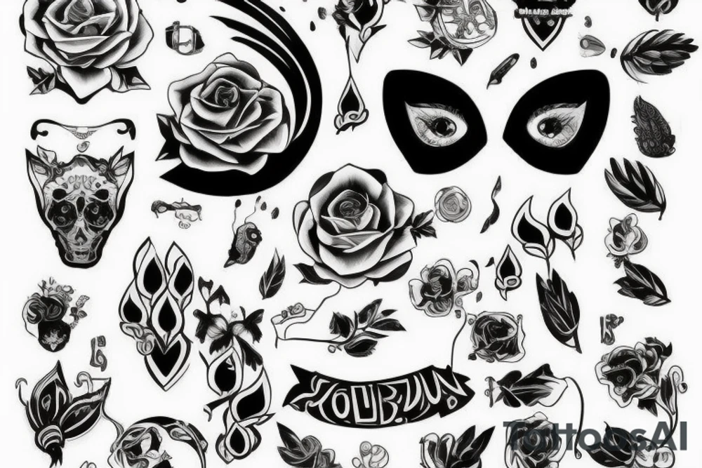 Лев с двумя головами tattoo idea