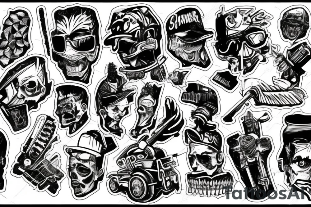 Chainsaw man tattoo idea