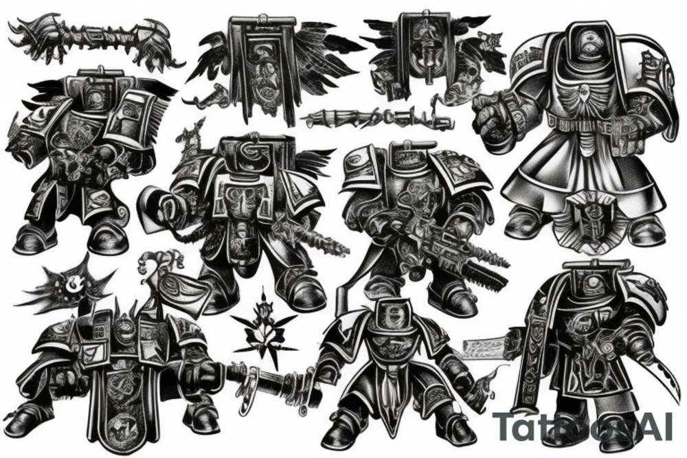 Warhammer 40k tattoo idea