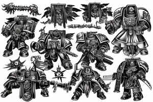 Warhammer 40k tattoo idea