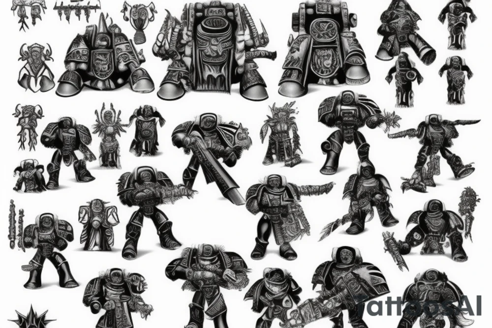 Warhammer 40k tattoo idea