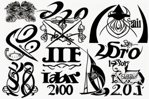 name of my brother sabri, born on the 2th june 1990 and dead on 2010 tattoo idea