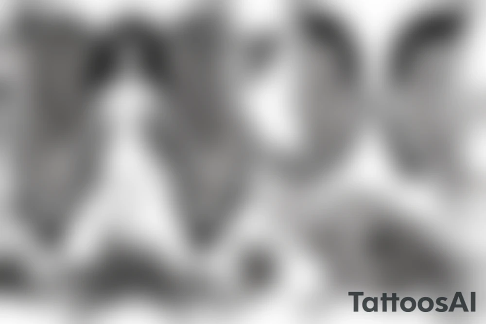 Angel trying to take off tattoo idea