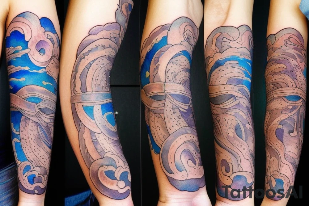 cloud tattoo idea