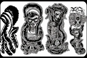 arctic monkey tattoo idea