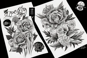 the most interesting plants grow in the shade tattoo idea