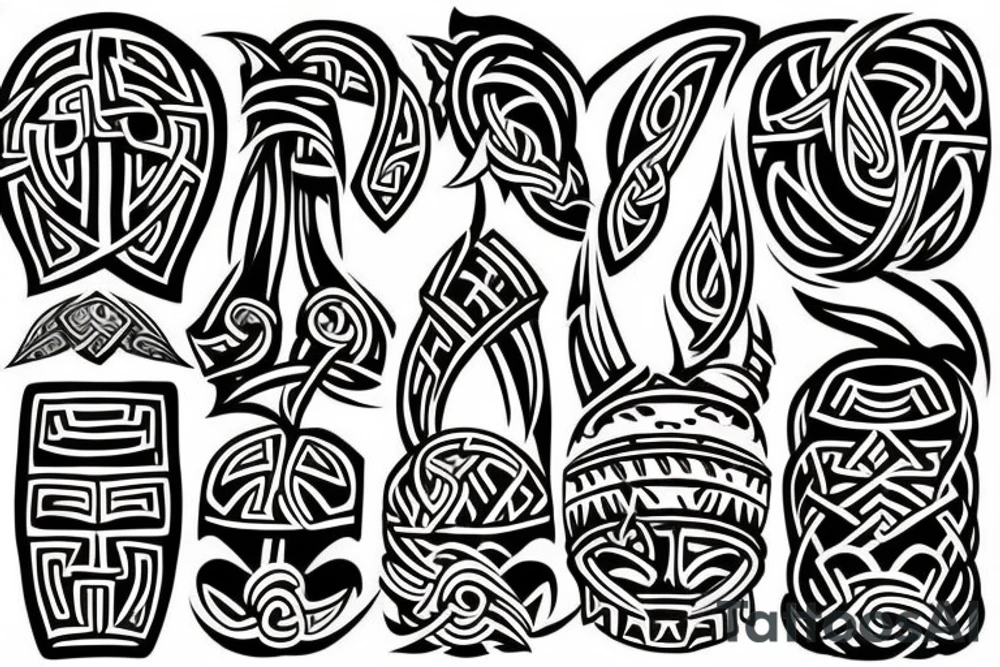 Viking tattoo idea