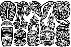 Viking tattoo idea
