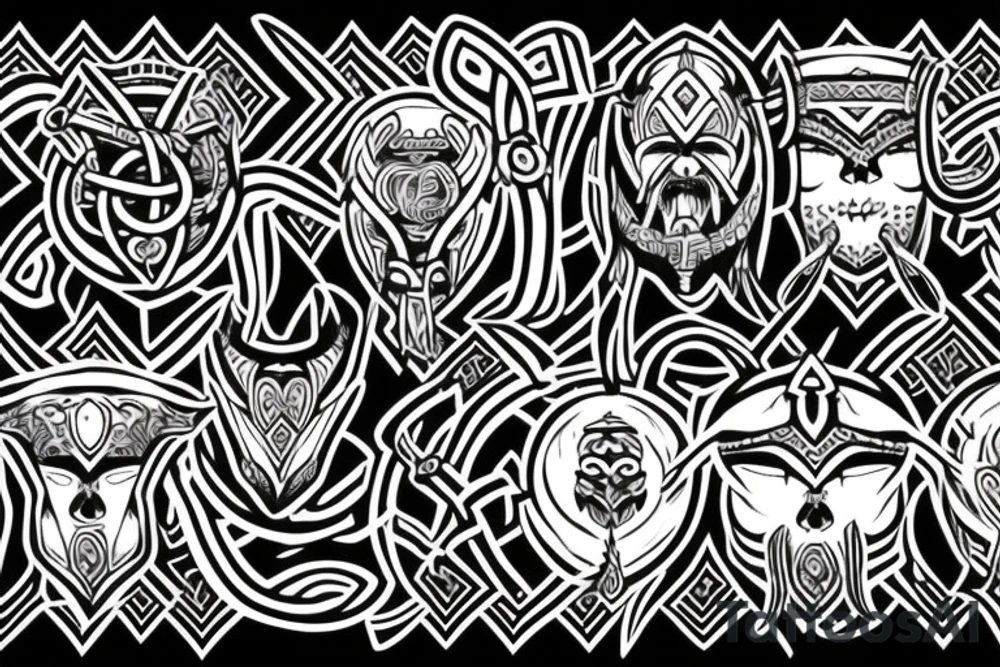 Viking tattoo idea
