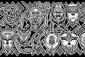 Viking tattoo idea