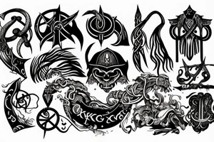 Viking tattoo idea
