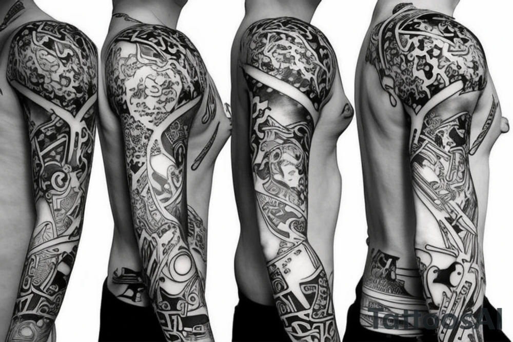 anime neck tattoo tattoo idea