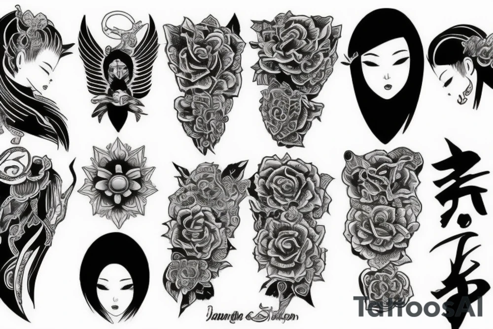 neck tattoo tattoo idea