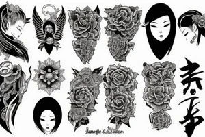 neck tattoo tattoo idea