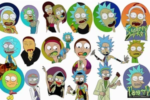 Cyber security and Rick and morty tattoo idea